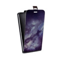 Дизайнерский вертикальный чехол-книжка для Iphone 11 Pro Галактика