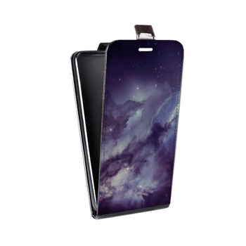 Дизайнерский вертикальный чехол-книжка для Samsung Galaxy A5 Галактика (на заказ)