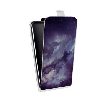 Дизайнерский вертикальный чехол-книжка для Huawei P40 Lite E Галактика (на заказ)