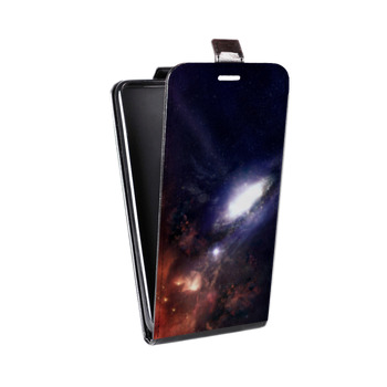 Дизайнерский вертикальный чехол-книжка для LG K7 Галактика (на заказ)