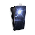 Дизайнерский вертикальный чехол-книжка для Alcatel Idol 4S Галактика