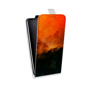 Дизайнерский вертикальный чехол-книжка для Iphone Xs Max Галактика (на заказ)