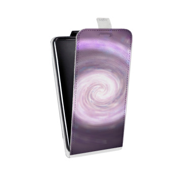 Дизайнерский вертикальный чехол-книжка для Samsung Galaxy S6 Edge Галактика (на заказ)
