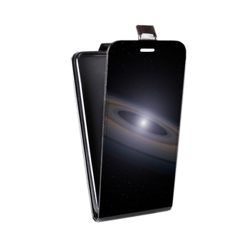 Дизайнерский вертикальный чехол-книжка для Alcatel One Touch Pop D5 Галактика (на заказ)