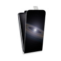 Дизайнерский вертикальный чехол-книжка для Iphone 12 Pro Галактика