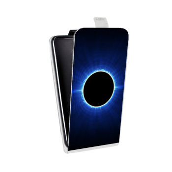 Дизайнерский вертикальный чехол-книжка для Samsung Galaxy S6 Edge Затмение (на заказ)