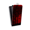 Дизайнерский вертикальный чехол-книжка для Nokia 7 Затмение