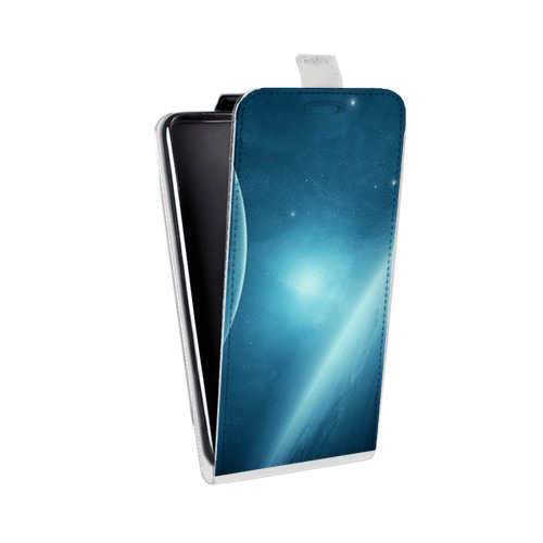 Дизайнерский вертикальный чехол-книжка для Samsung Galaxy Grand Звезды