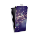 Дизайнерский вертикальный чехол-книжка для Alcatel Shine Lite Звезды
