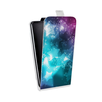 Дизайнерский вертикальный чехол-книжка для Samsung Galaxy S10 Lite Звезды (на заказ)