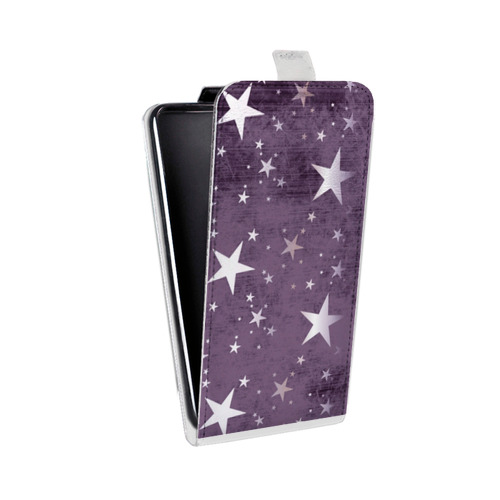Дизайнерский вертикальный чехол-книжка для HTC Desire 530 Звезды
