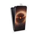 Дизайнерский вертикальный чехол-книжка для HTC Desire 12 Звезды
