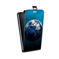 Дизайнерский вертикальный чехол-книжка для Huawei Honor 8C Земля