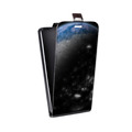 Дизайнерский вертикальный чехол-книжка для Samsung Galaxy Core Земля
