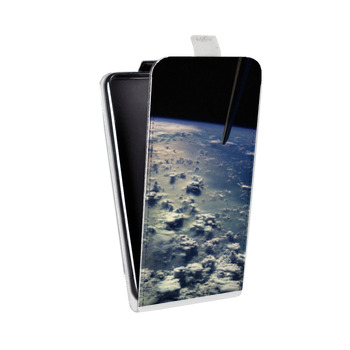 Дизайнерский вертикальный чехол-книжка для Nokia XL Земля (на заказ)