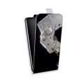 Дизайнерский вертикальный чехол-книжка для Alcatel Shine Lite Космонавт