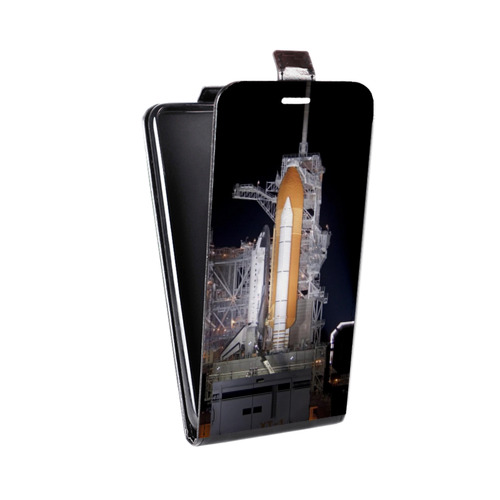 Дизайнерский вертикальный чехол-книжка для HTC Desire 530 Космодром