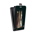 Дизайнерский вертикальный чехол-книжка для LG Optimus G2 Космодром