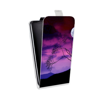 Дизайнерский вертикальный чехол-книжка для Samsung Galaxy S10 Lite Луна (на заказ)
