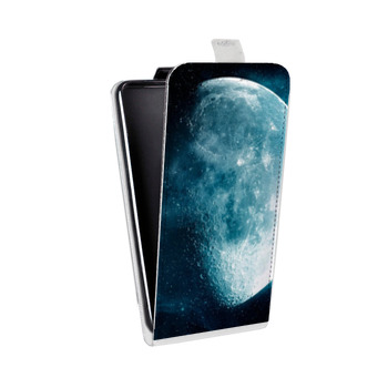Дизайнерский вертикальный чехол-книжка для Iphone Xs Max Луна (на заказ)