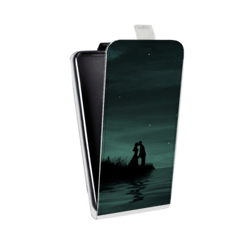 Дизайнерский вертикальный чехол-книжка для HTC Desire V Луна (на заказ)