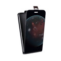Дизайнерский вертикальный чехол-книжка для Samsung Galaxy A8 Марс