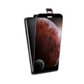 Дизайнерский вертикальный чехол-книжка для Huawei P10 Plus Марс