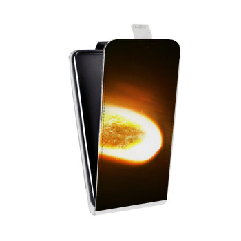 Дизайнерский вертикальный чехол-книжка для Alcatel One Touch Pop D5 Астероид (на заказ)