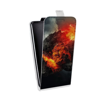 Дизайнерский вертикальный чехол-книжка для Huawei Honor 9X Lite Астероид (на заказ)