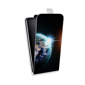 Дизайнерский вертикальный чехол-книжка для Samsung Galaxy S9 Plus Астероид (на заказ)