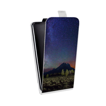 Дизайнерский вертикальный чехол-книжка для HTC Desire 626 Млечный путь (на заказ)