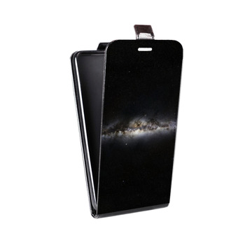 Дизайнерский вертикальный чехол-книжка для Samsung Galaxy S8 Plus Млечный путь (на заказ)