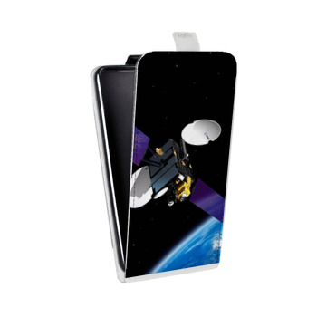 Дизайнерский вертикальный чехол-книжка для Sony Xperia E4g Орбита (на заказ)