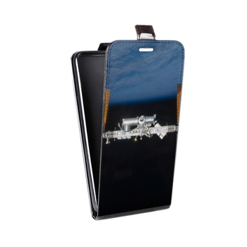 Дизайнерский вертикальный чехол-книжка для Sony Xperia Z3 Орбита (на заказ)