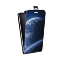 Дизайнерский вертикальный чехол-книжка для Huawei Honor 6 Plus Орбита