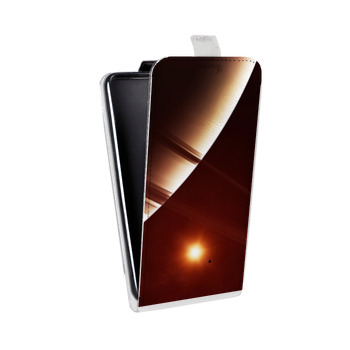 Дизайнерский вертикальный чехол-книжка для Samsung Galaxy A7 (2018) Планеты (на заказ)