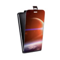 Дизайнерский вертикальный чехол-книжка для Huawei P30 Lite Планеты