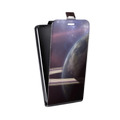 Дизайнерский вертикальный чехол-книжка для LG Optimus G2 mini Планеты