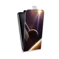 Дизайнерский вертикальный чехол-книжка для Iphone 11 Pro Планеты