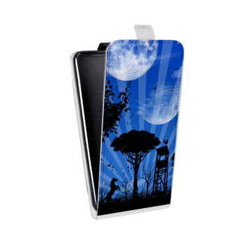 Дизайнерский вертикальный чехол-книжка для HTC U12 Plus Планеты (на заказ)