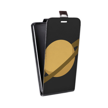 Дизайнерский вертикальный чехол-книжка для Alcatel One Touch Pop D5 Сатурн (на заказ)