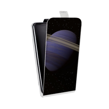 Дизайнерский вертикальный чехол-книжка для Huawei P Smart (2021) Сатурн (на заказ)