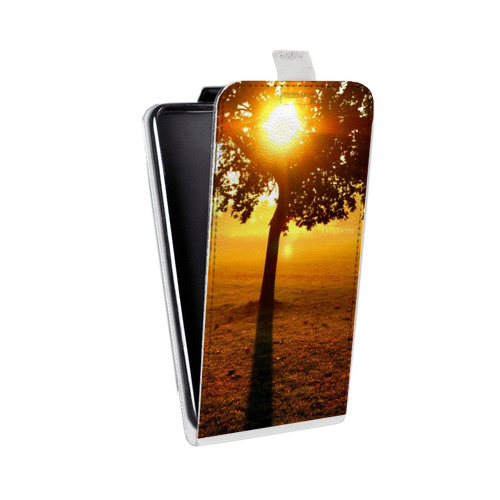 Дизайнерский вертикальный чехол-книжка для Iphone Xr Солнце