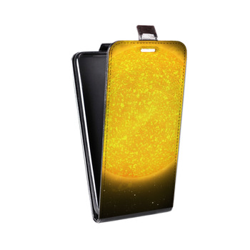 Дизайнерский вертикальный чехол-книжка для Xiaomi Mi5S Plus Солнце (на заказ)