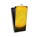 Дизайнерский вертикальный чехол-книжка для Alcatel 1C Солнце