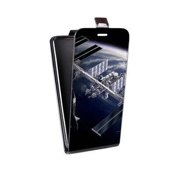 Дизайнерский вертикальный чехол-книжка для LG K7 Орбита (на заказ)