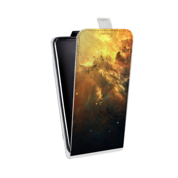 Дизайнерский вертикальный чехол-книжка для Iphone 6/6s Туманность (на заказ)