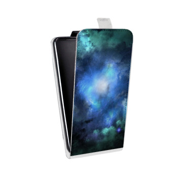 Дизайнерский вертикальный чехол-книжка для Samsung Galaxy Mega 6.3 Туманность (на заказ)