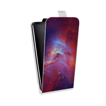 Дизайнерский вертикальный чехол-книжка для Samsung Galaxy S9 Plus Туманность (на заказ)