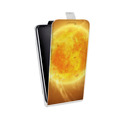 Дизайнерский вертикальный чехол-книжка для Huawei Nova 3i Солнце